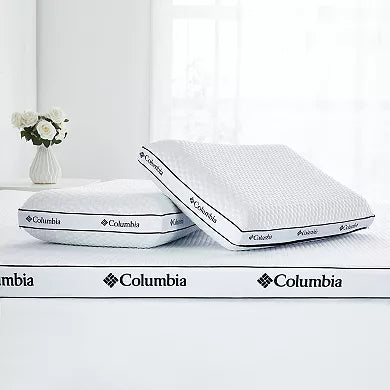 Columbia Super Cool Comfort Memory Foam Pillow (Open Box)