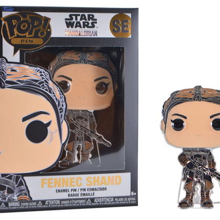 Funko Pop Pin Fennec Shand Star Wars: Mandalorian (New)