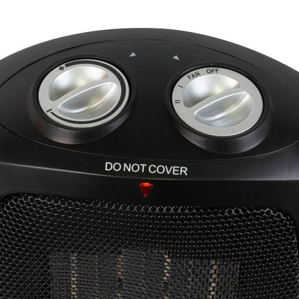 Black+Decker Portable Ceramic Space Heater  Dual Heat Settings| Slightly Used