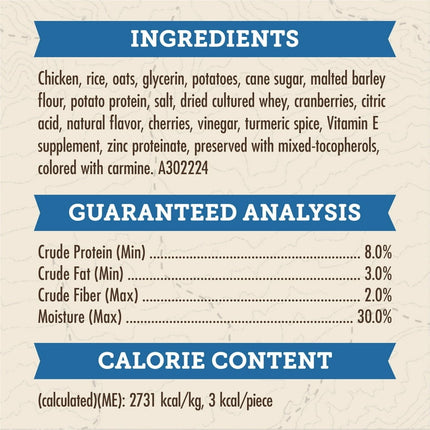 Zuke’s Trail Mix Pet Treats for Dogs, Real Chicken Recipe Soft Dog Treats, 16 oz Pouch (01/2027)