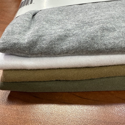 True Classic Crew Neck T Shirts - 4 Pack Army/Green/White/Grey Size Small