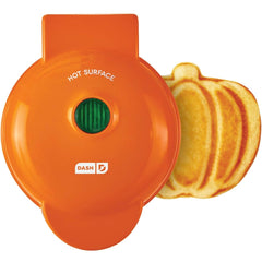 Dash Pumpkin Mini Waffle Maker - Open Box