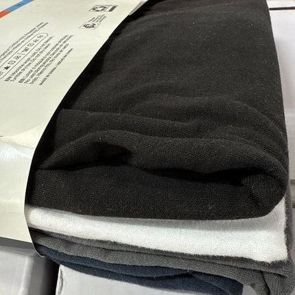 True Classic Crew Neck T Shirts - 4 Pack - Navy/Grey/White/Black - Size Small