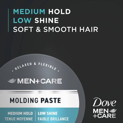 Dove Men Care Hair Styling Paste, Medium Hold & Low Shine, 1.75 oz - New