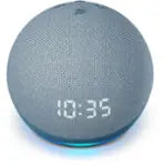 Amazon Echo Dot (4th Gen) Smart Speaker with Clock and Alexa - Twilight Blue Open Box