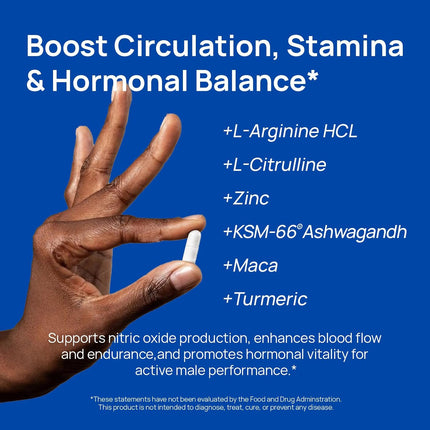 NAD Supplement for Men – Liposomal NAD+ NMN Alternative Nitric Oxide Prostate Health Supplements