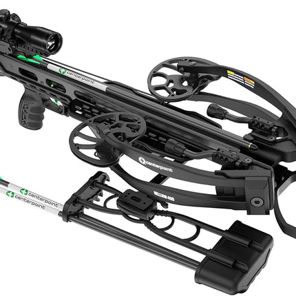 CenterPoint Hellion 400 Crossbow Package with Scope – 400 FPS Hunting Bow – New