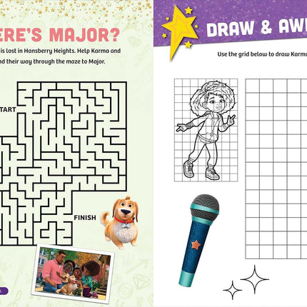 Karma's World: Time to Freestyle! Activity Book for Kids