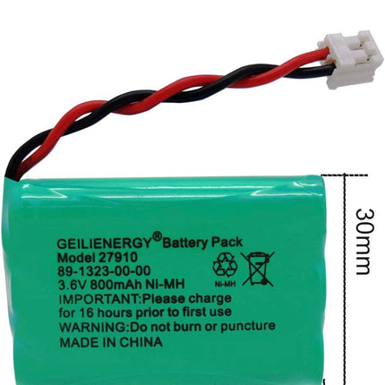 High-Performance Geilienergy 27910 Cordless Phone Battery - 3-Pack
3.6V