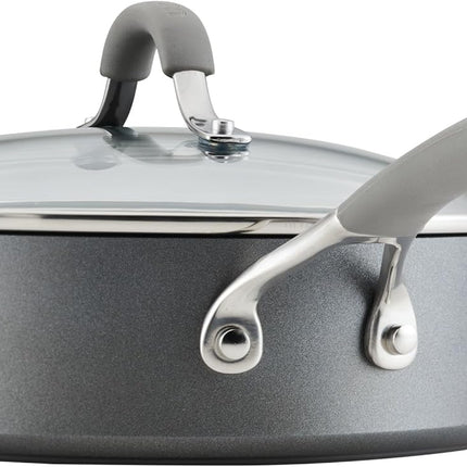 Circulon Elementum Hard Anodized 10-Piece Nonstick Cookware Set - Gray - Open Box