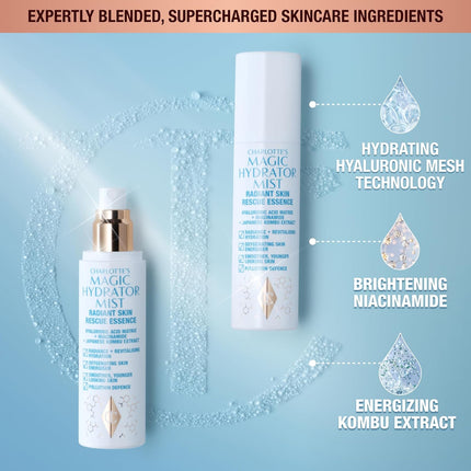 Charlotte Tilbury Magic Hydrator Face Mist - Hydrating Facial Spray for an Instant, Dewy Glow