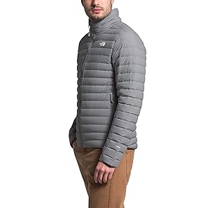 The North Face Stretch Down Jacket Meld Grey Size XL New