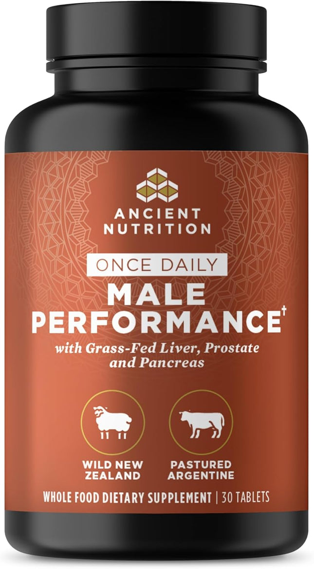 Ancient Nutrition Organ Supplements for Men, Once Daily Grass-Fed and Wild Organ Complex