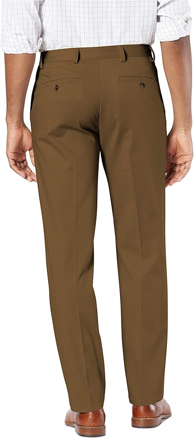 Dockers Men's Classic Fit Easy Khaki Pants,Brown, New Without Tags, Size 40x30