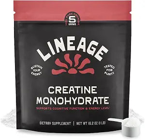 Lineage Provisions Creatine Monohydrate with Sea Salt, 90 Servings