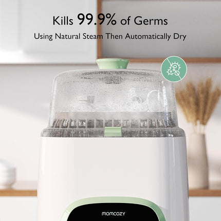 Momcozy KleanPal Pro Baby Bottle Washer - Sterilizer, Dryer & Cleaner for All Bottles New