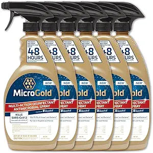 MicroGold Dual-Action Disinfectant & Antimicrobial 24oz (6-Pack)