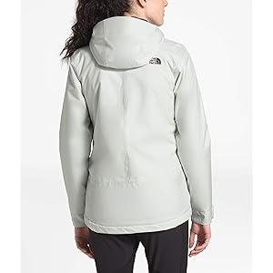 The North Face Inlux Jacket Tin Grey Heather Size XL Women's New with Imperfection
