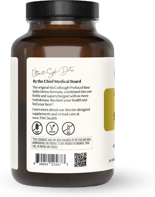 The Wellness Company Ultimate Spike Detox – Dr. McCullough Designed - 3-in-1