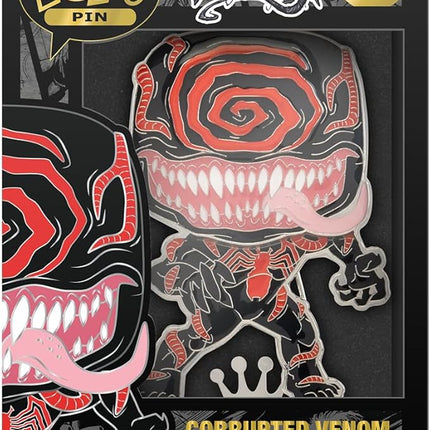 Funko Pop! LF POP PINS LPP Marvel Venom Corrupted Chase Group Enamel Pin – New