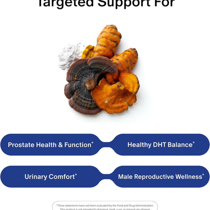 Snap Supplements Prostate Health Supplements for Men, Supports Urinary Tone and Healthy DHT Balance