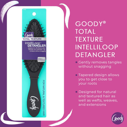 Goody Detangle Total Texture Extension Brush - Black - Gentle
