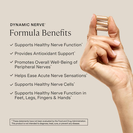 Stonehenge Health Dynamic Nerve Supplement - Supports Nerve Function - 90 Capsules