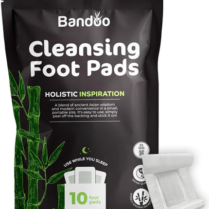 Bandoo Original Foot Pads – Premium Natural Foot Care Pad, Comfortable Overnight Application