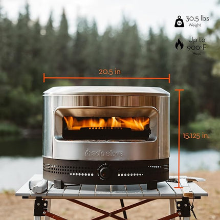 Solo Stove Pi Prime Pizza Oven Outdoor - Gas Pizza Oven, Propane - Portable, New