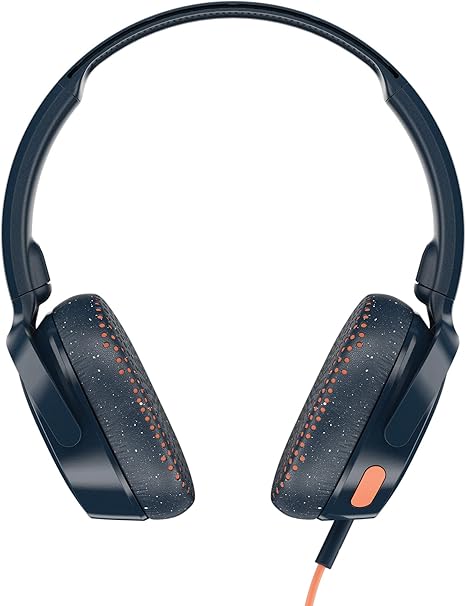Skullcandy Riff On-Ear Wired Headphones with Microphone - Blue/Sunset (New)