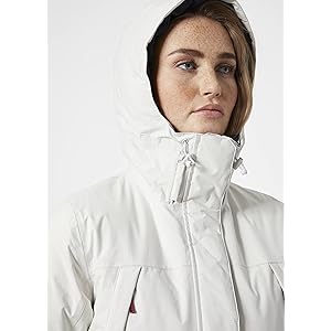 Helly Hansen RWB Down Parka Nimbus Cloud Size XS New