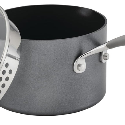 Circulon Elementum Hard Anodized 10-Piece Nonstick Cookware Set - Gray - Open Box