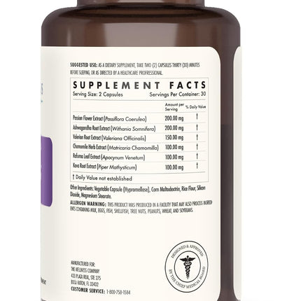 The Wellness Company Restful Sleep - Melatonin-Free - 60 Count