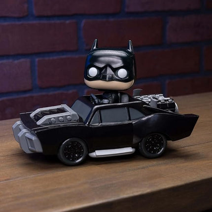 Funko Pop! Ride Super Deluxe: The Batman - Batman and Batmobile 282 New