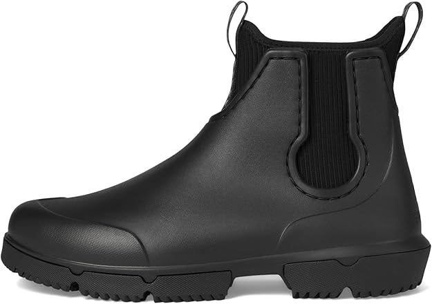 Sperry Float Rain Boots for Men, Black, Waterproof, Size 9 - New