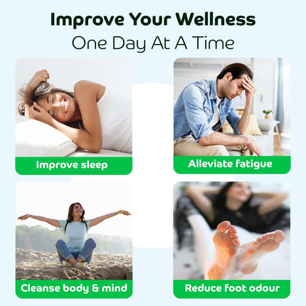 Bandoo Original Foot Pads – Premium Natural Foot Care Pad, Comfortable Overnight Application