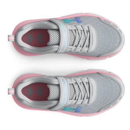 Under Armour Assert 10 AC Running Shoes Pink Size 13.5K Girls New