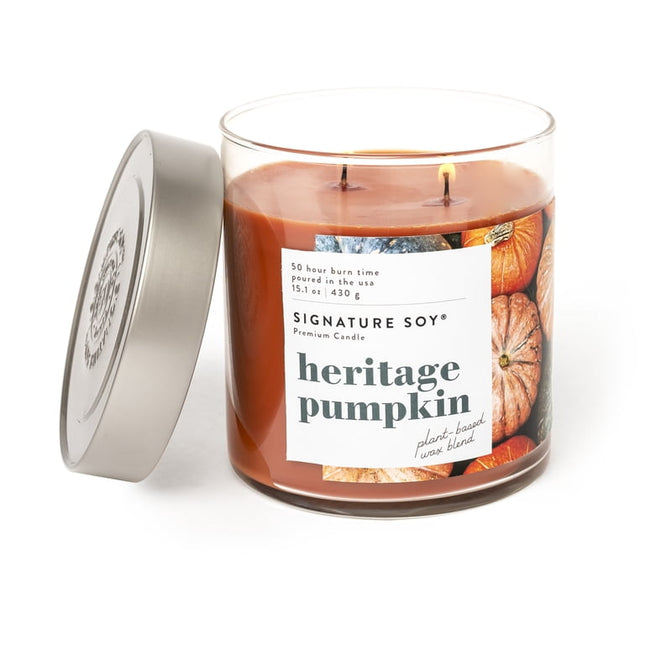 Signature Soy Signature Soy Lidded Heritage Pumpkin Scented Candle