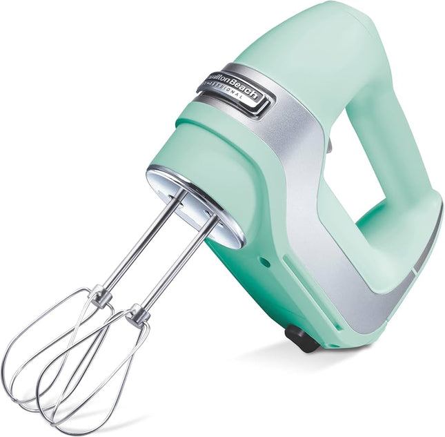 Hamilton Beach Professional 5-Speed Electric Hand Mixer with Snap-On Storage Case