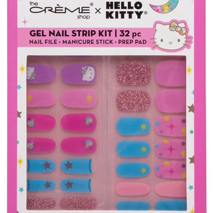 The Crème Shop x Hello Kitty Gel Nail Strip Kit 32 Pieces Starlight Cutie