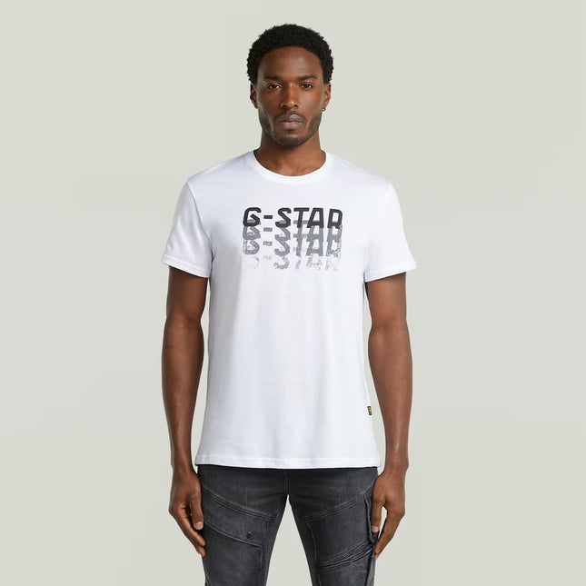 G-STAR Faded T-Shirt - White