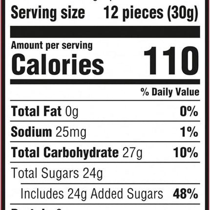 SOUR PATCH KIDS Soft & Chewy Valentines Day Candy, 6.8 oz Heart Shaped Box