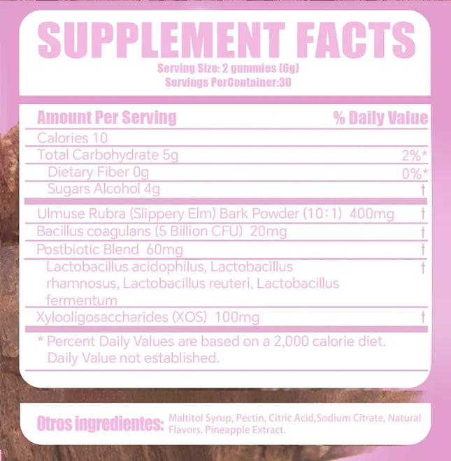 LEEFAR Her Juicy Feminine Probiotics Gummies- All in One Solution - 60 Gummis EXP. 01/2028