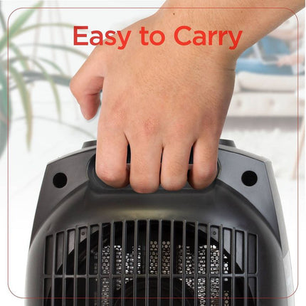 Black+Decker Portable Ceramic Space Heater  Dual Heat Settings| Slightly Used