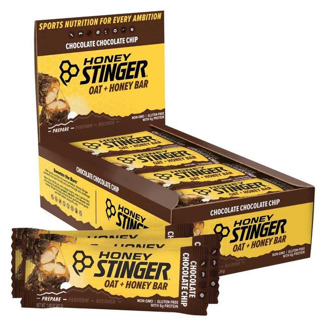 Honey Stinger Oat + Honey Bar, Chocolate Chocolate Chip, Energy - Exp. 8/12/2026