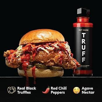 TRUFF Original Black Truffle Gourmet Hot Sauce - 6 Oz. EXP. 10/08/2027