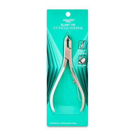 Equate Slant-Tip Cuticle Nipper Stainless Steel, 1 Count