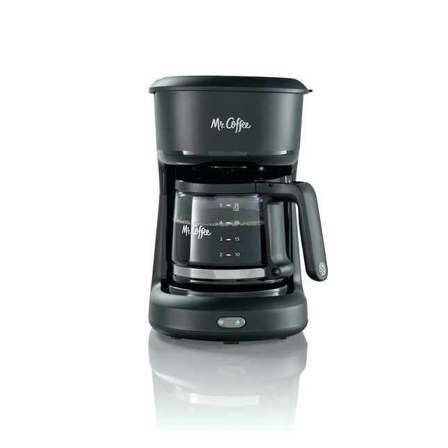 Mr. Coffee 5-Cup Coffee Maker, 25 oz. Mini Brew - Black (New)