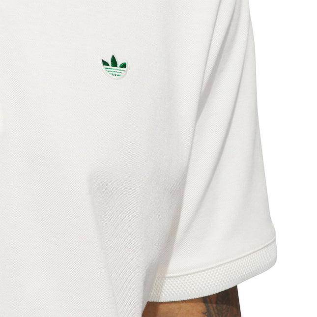Adidas Original Solid Polo Originals Twistknit Trefoil Mens Large