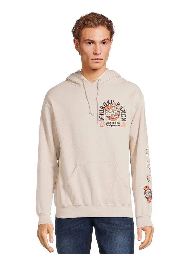 Naruto Ichiraku Ramen Hoodie -Beige Size XXL